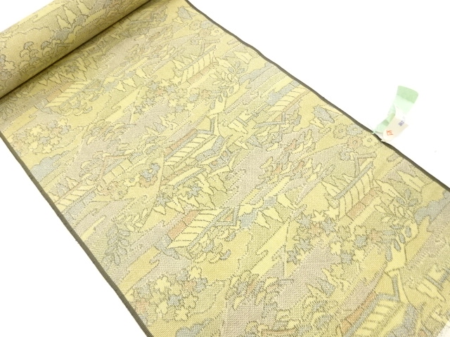 アンティーク　正絹　紬　着尺反物